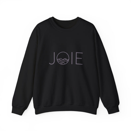 Cozy Unisex Crewneck Sweatshirt - JOIE Design, Perfect for Everyday Wear, Gifts, Chill Days, and Celebrations