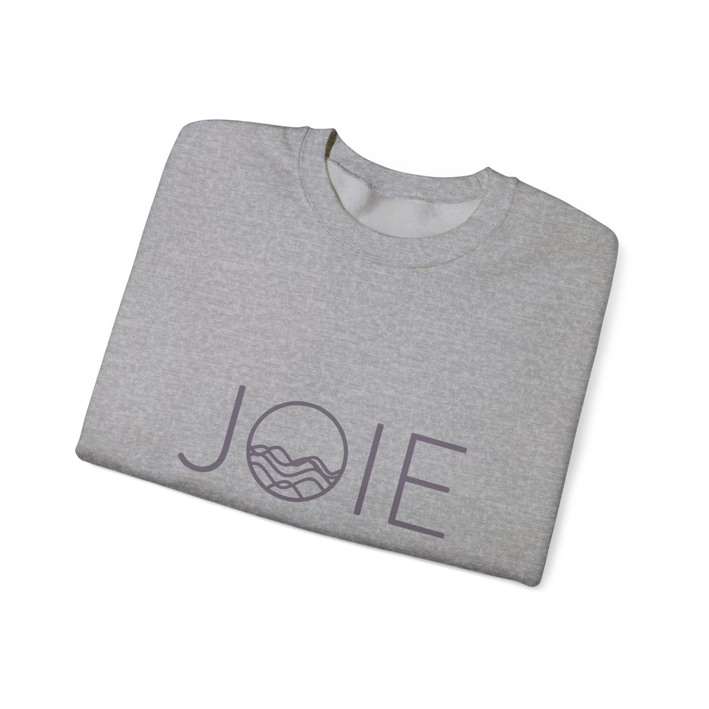 Cozy Unisex Crewneck Sweatshirt - JOIE Design, Perfect for Everyday Wear, Gifts, Chill Days, and Celebrations