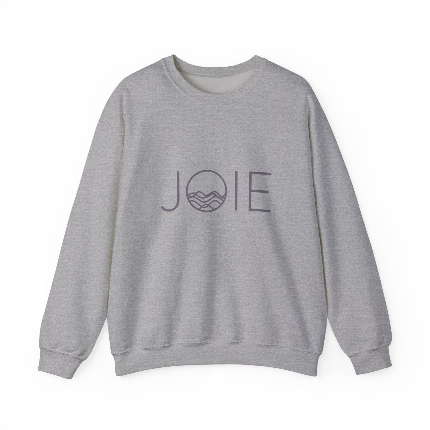 Cozy Unisex Crewneck Sweatshirt - JOIE Design, Perfect for Everyday Wear, Gifts, Chill Days, and Celebrations