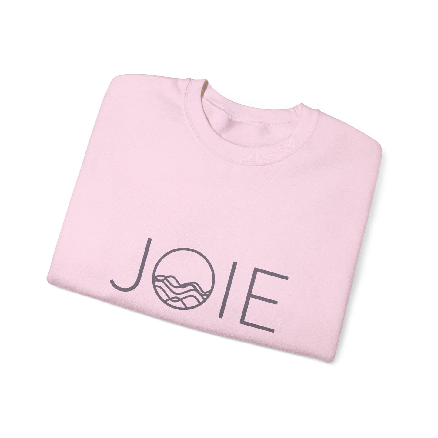 Cozy Unisex Crewneck Sweatshirt - JOIE Design, Perfect for Everyday Wear, Gifts, Chill Days, and Celebrations