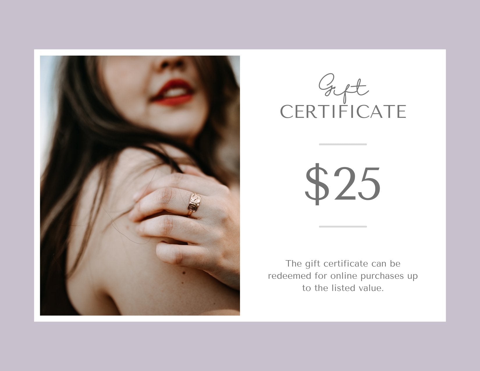 Joie Jewelry $25 gift card