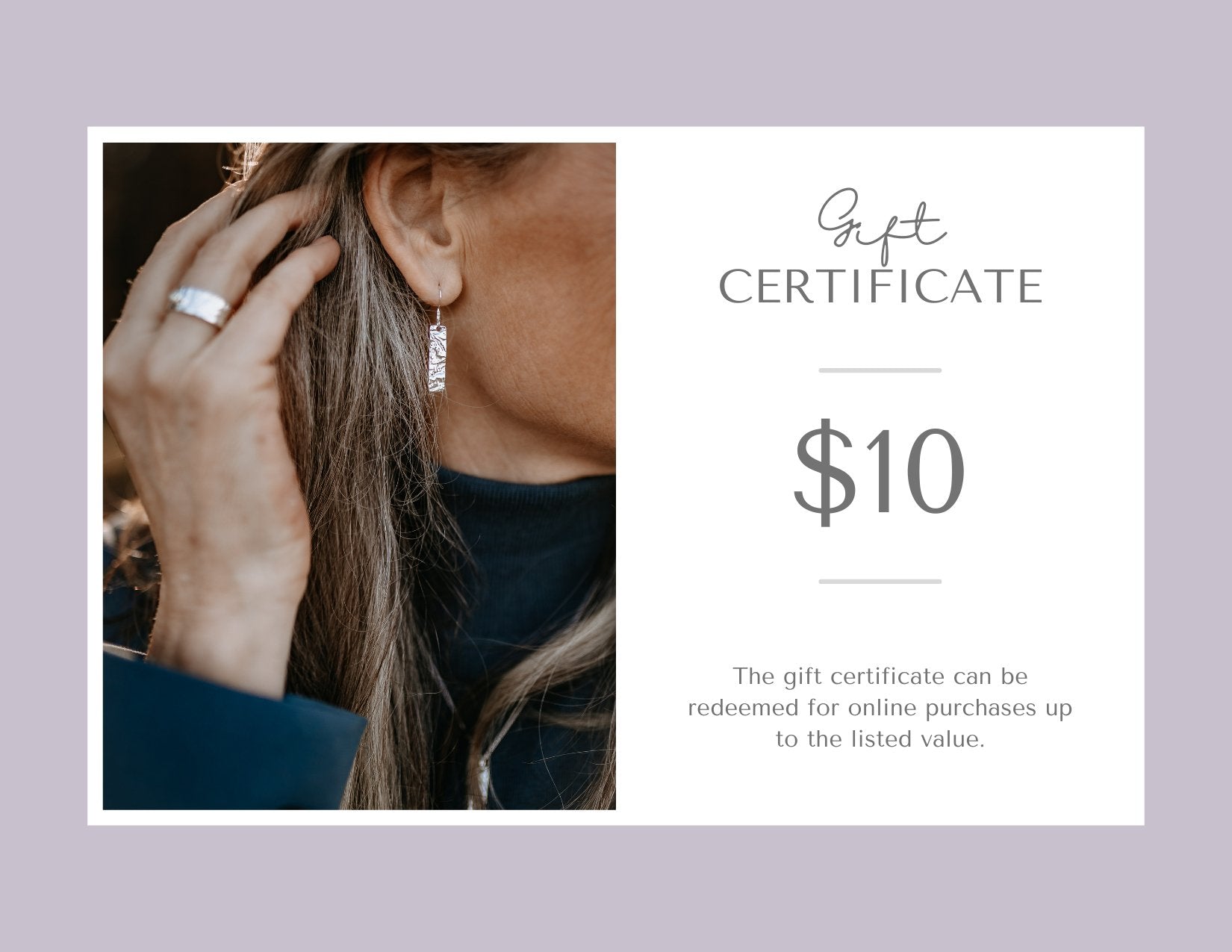 Joie Jewelry $10 gift card