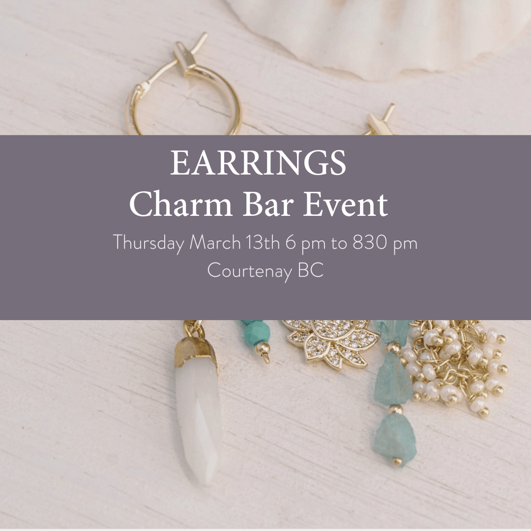 March 13th EARRINGS Charm Bar Event Ticket