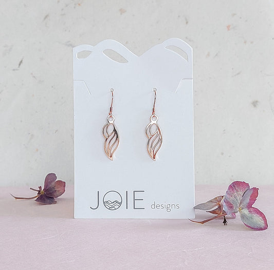 18k plated rose gold