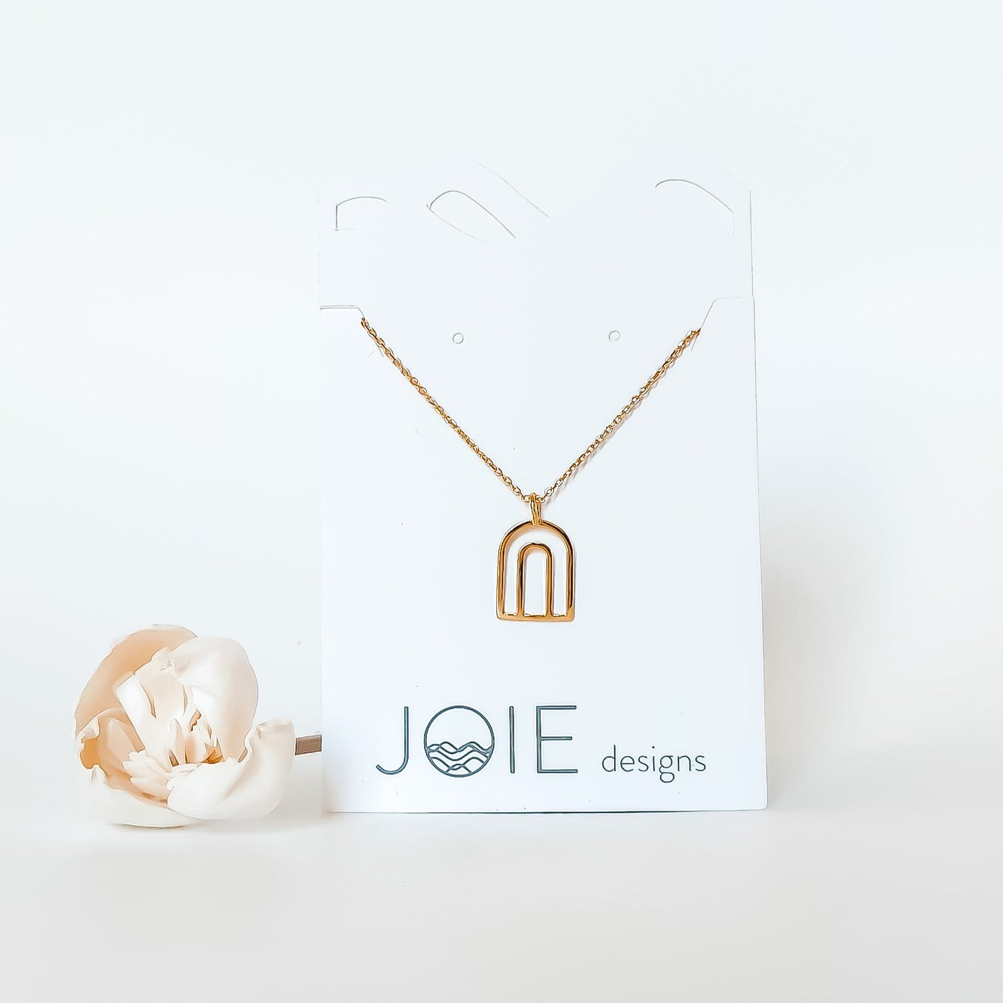 gold plated Kiki Double Happiness sterling silver Rainbow Pendant necklace with flower