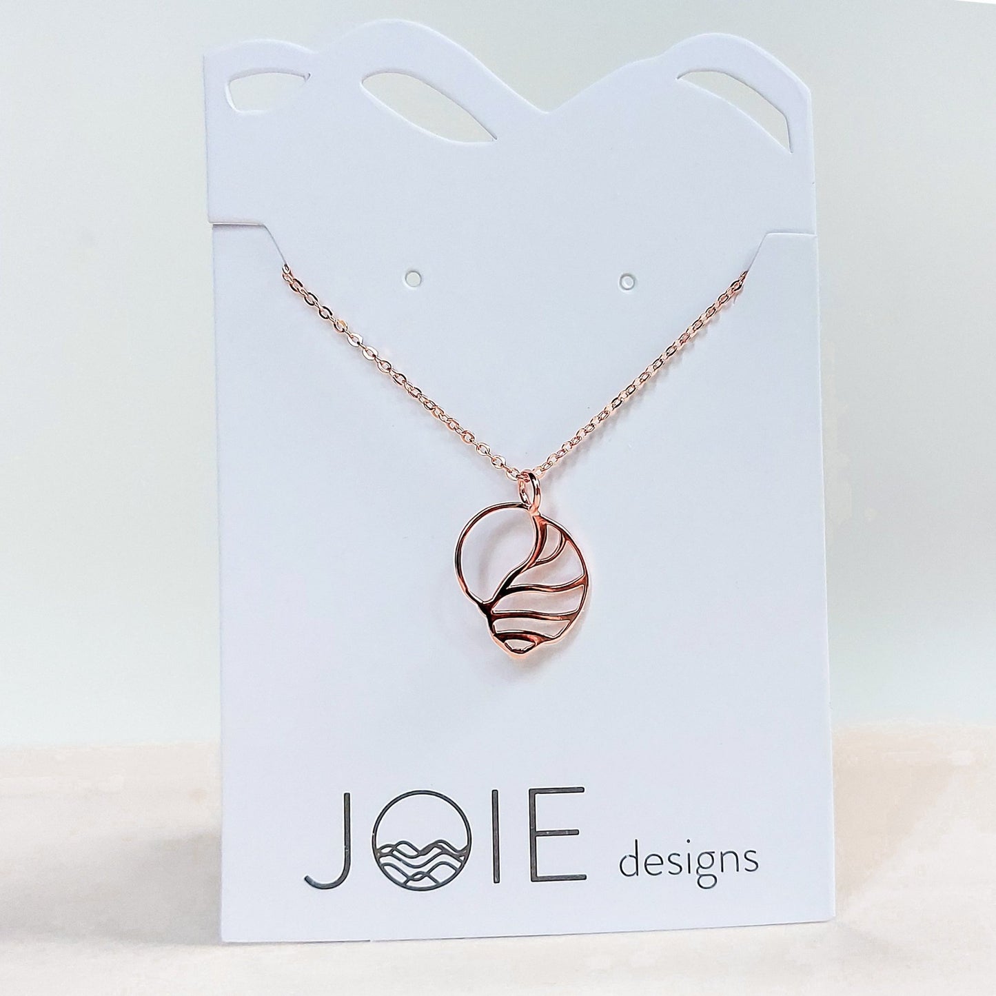 18k plated rose gold