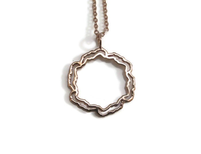 18k plated rose gold