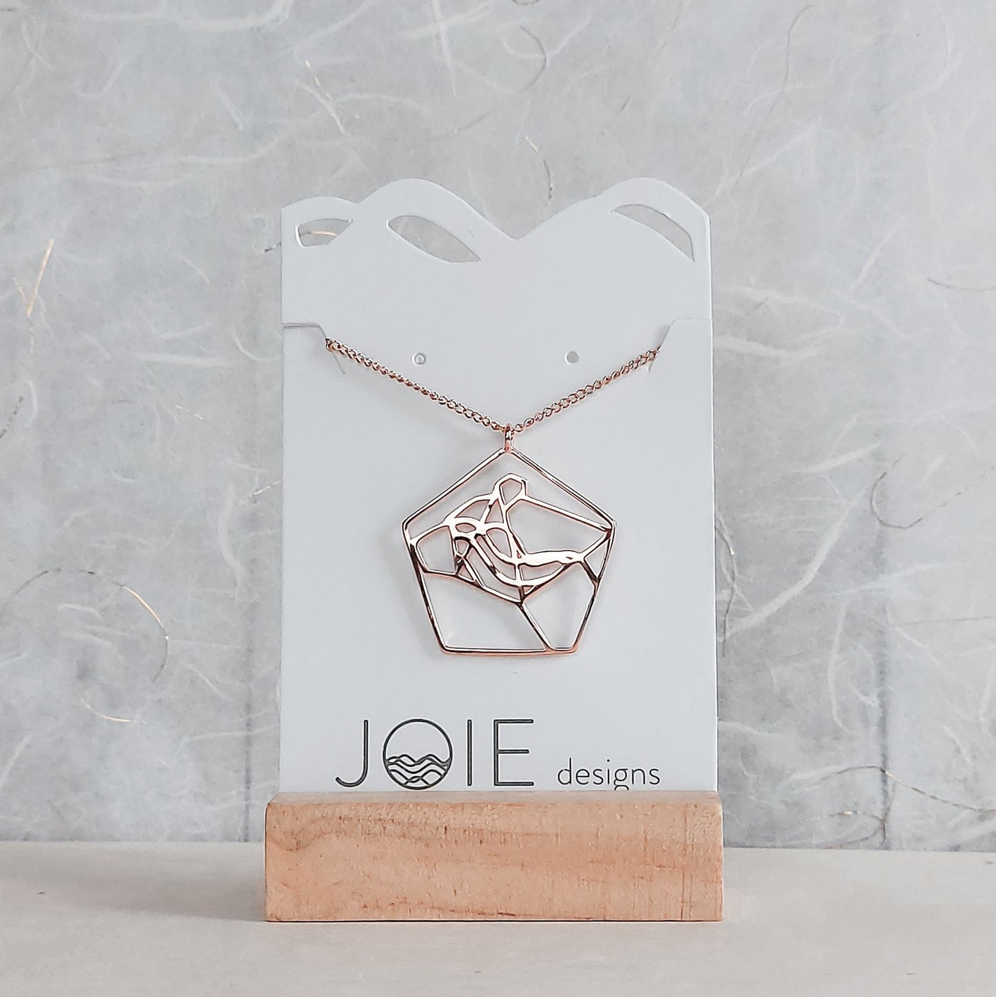 18k plated yellow gold on jewelry board
