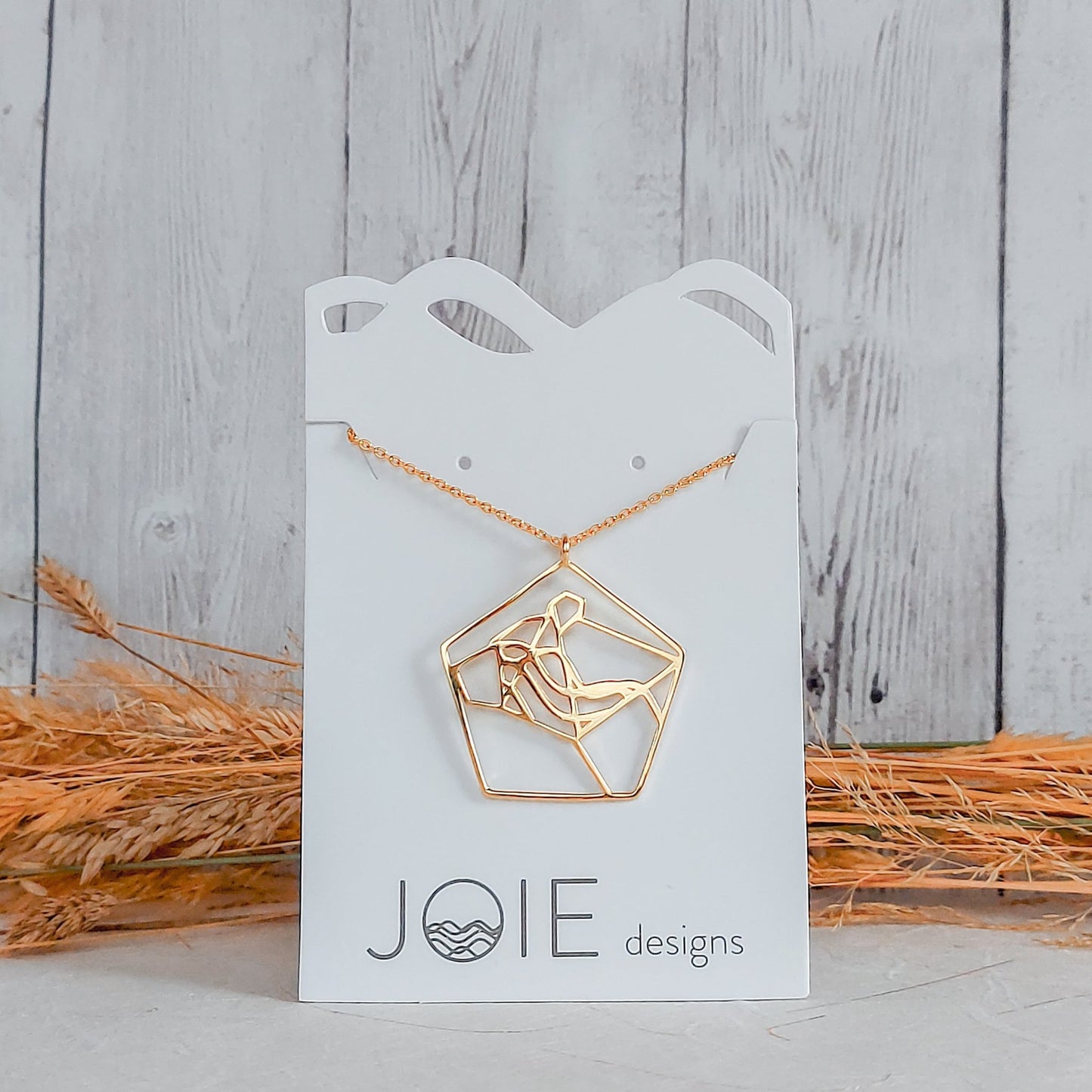 18k plated yellow gold on jewelry board 2
