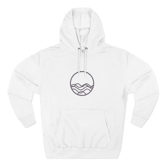 Three-Panel Fleece Hoodie