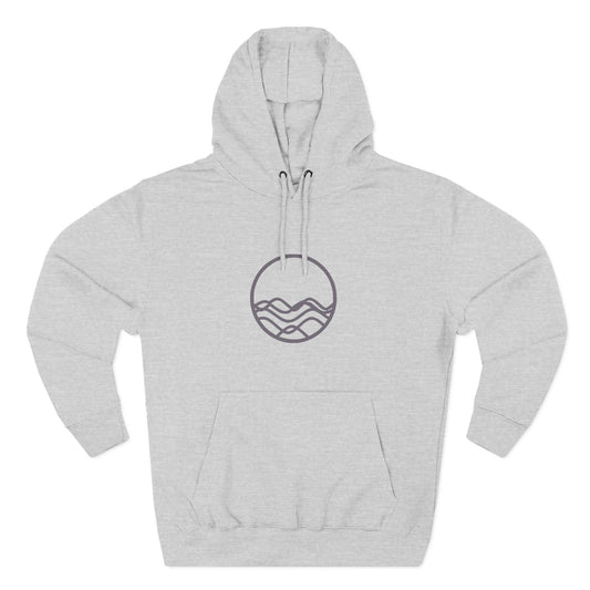 Three-Panel Fleece Hoodie
