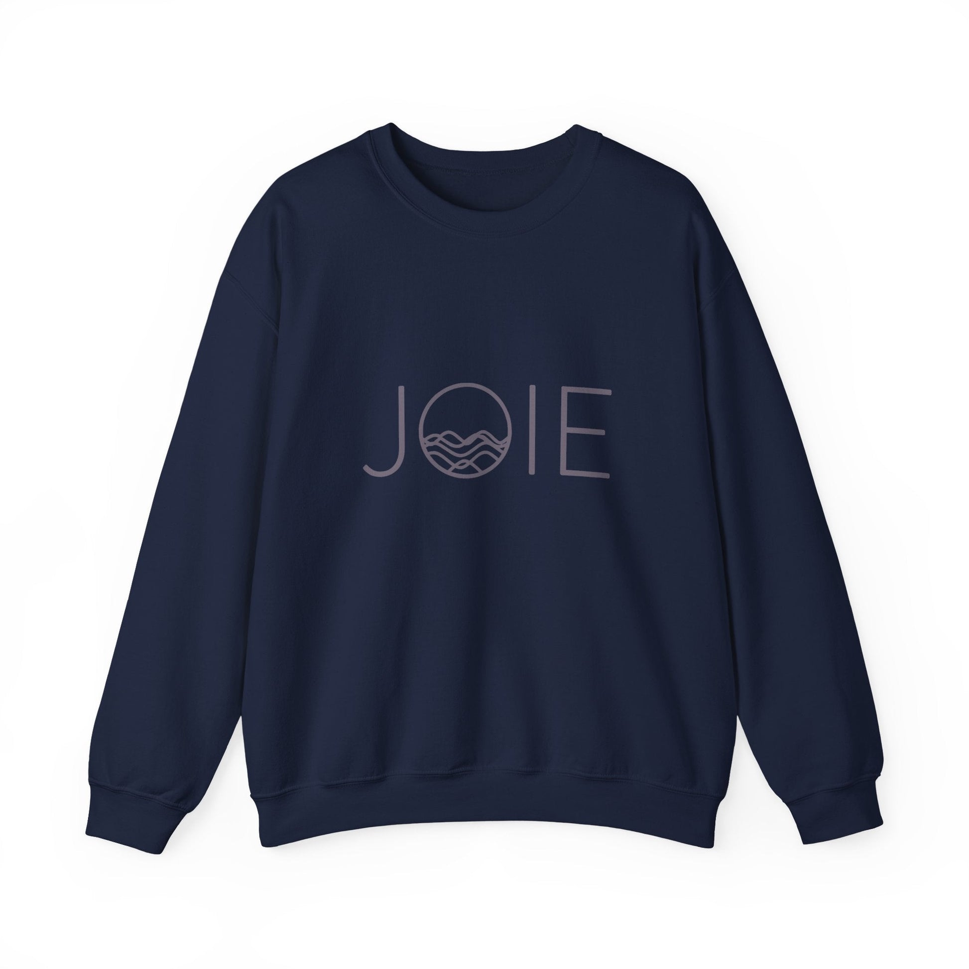 Cozy Unisex Crewneck Sweatshirt - JOIE Design, Perfect for Everyday Wear, Gifts, Chill Days, and Celebrations