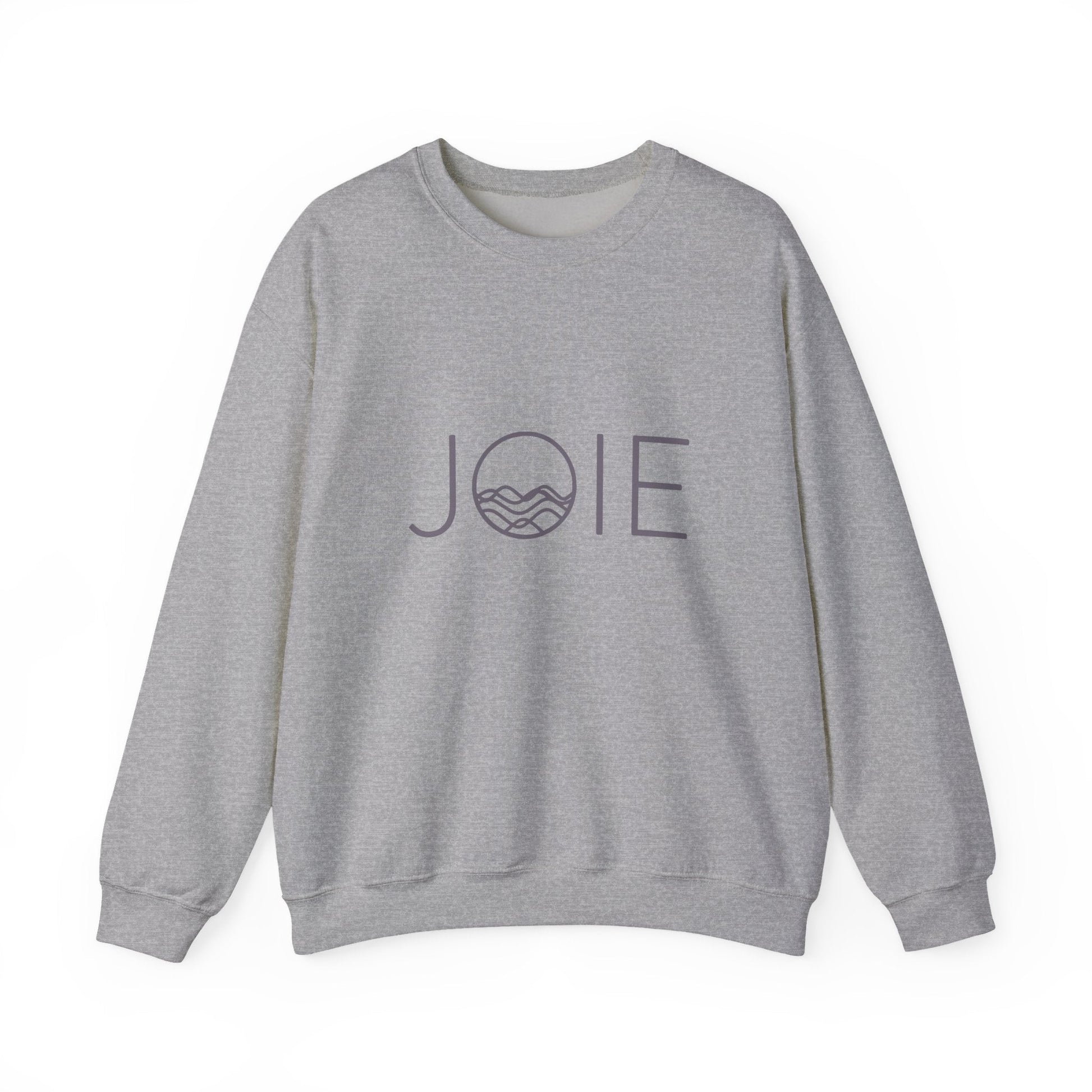 Cozy Unisex Crewneck Sweatshirt - JOIE Design, Perfect for Everyday Wear, Gifts, Chill Days, and Celebrations
