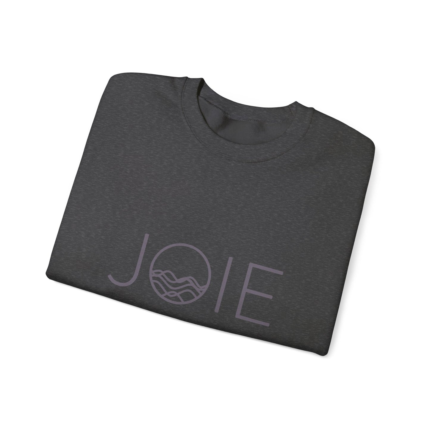 Cozy Unisex Crewneck Sweatshirt - JOIE Design, Perfect for Everyday Wear, Gifts, Chill Days, and Celebrations