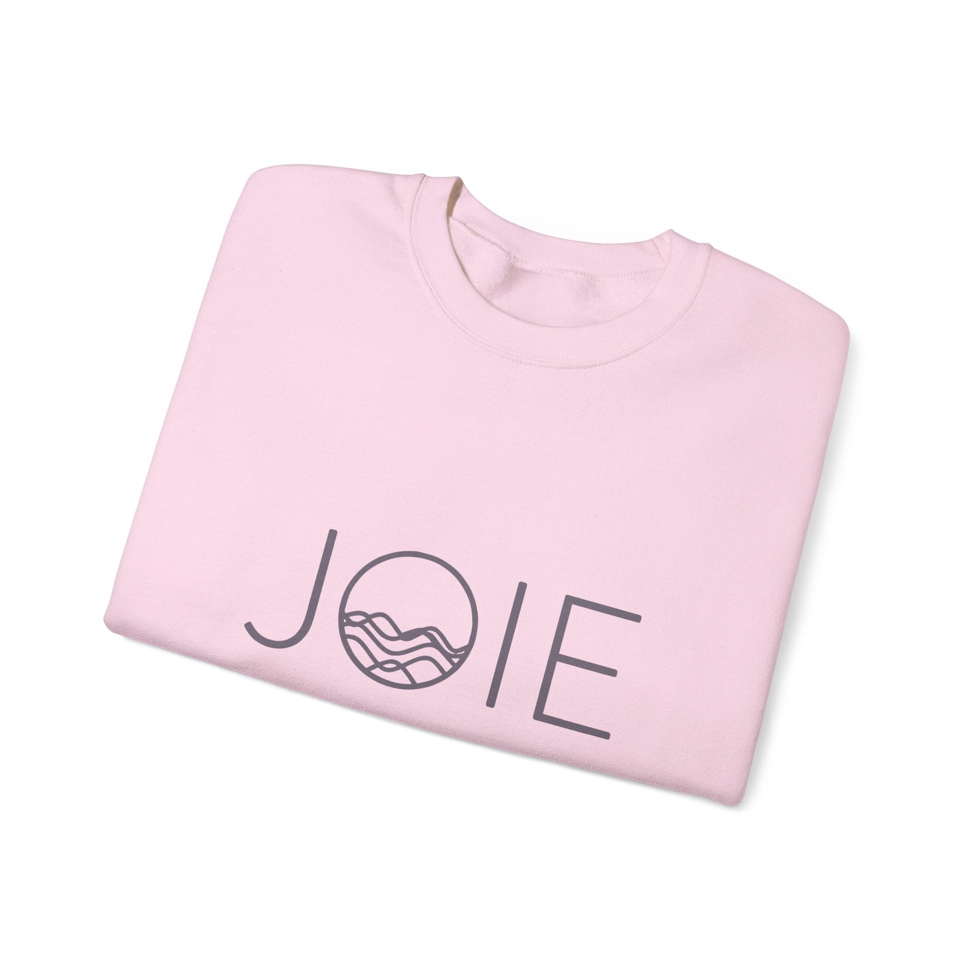 Cozy Unisex Crewneck Sweatshirt - JOIE Design, Perfect for Everyday Wear, Gifts, Chill Days, and Celebrations