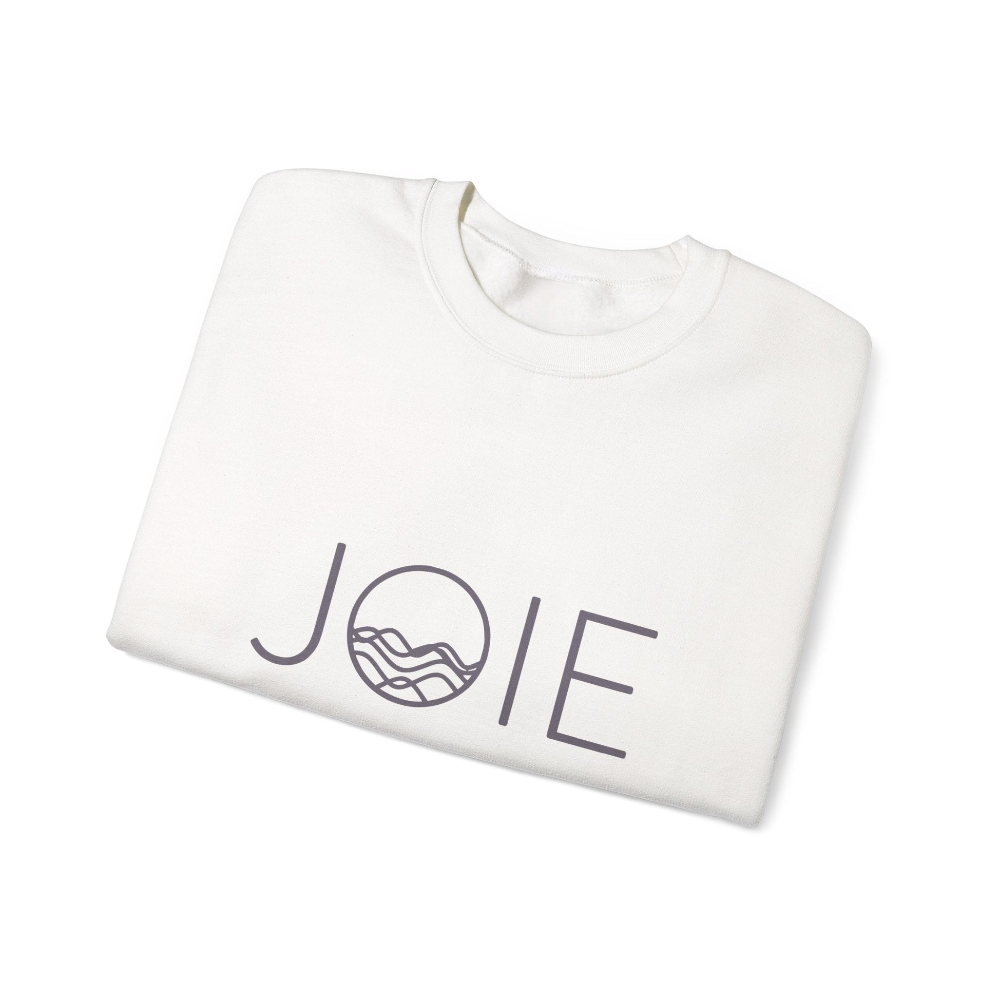 Cozy Unisex Crewneck Sweatshirt - JOIE Design, Perfect for Everyday Wear, Gifts, Chill Days, and Celebrations