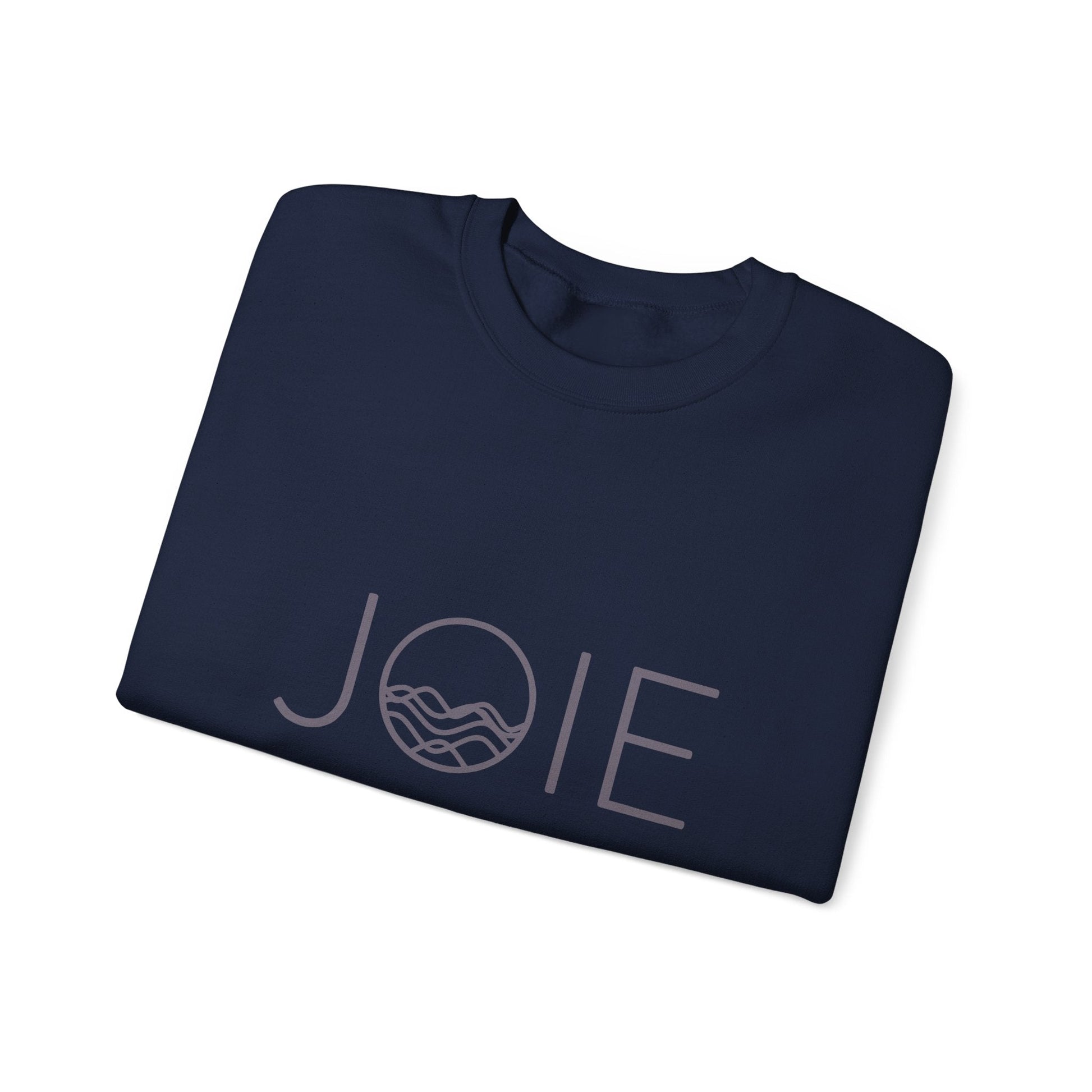 Cozy Unisex Crewneck Sweatshirt - JOIE Design, Perfect for Everyday Wear, Gifts, Chill Days, and Celebrations