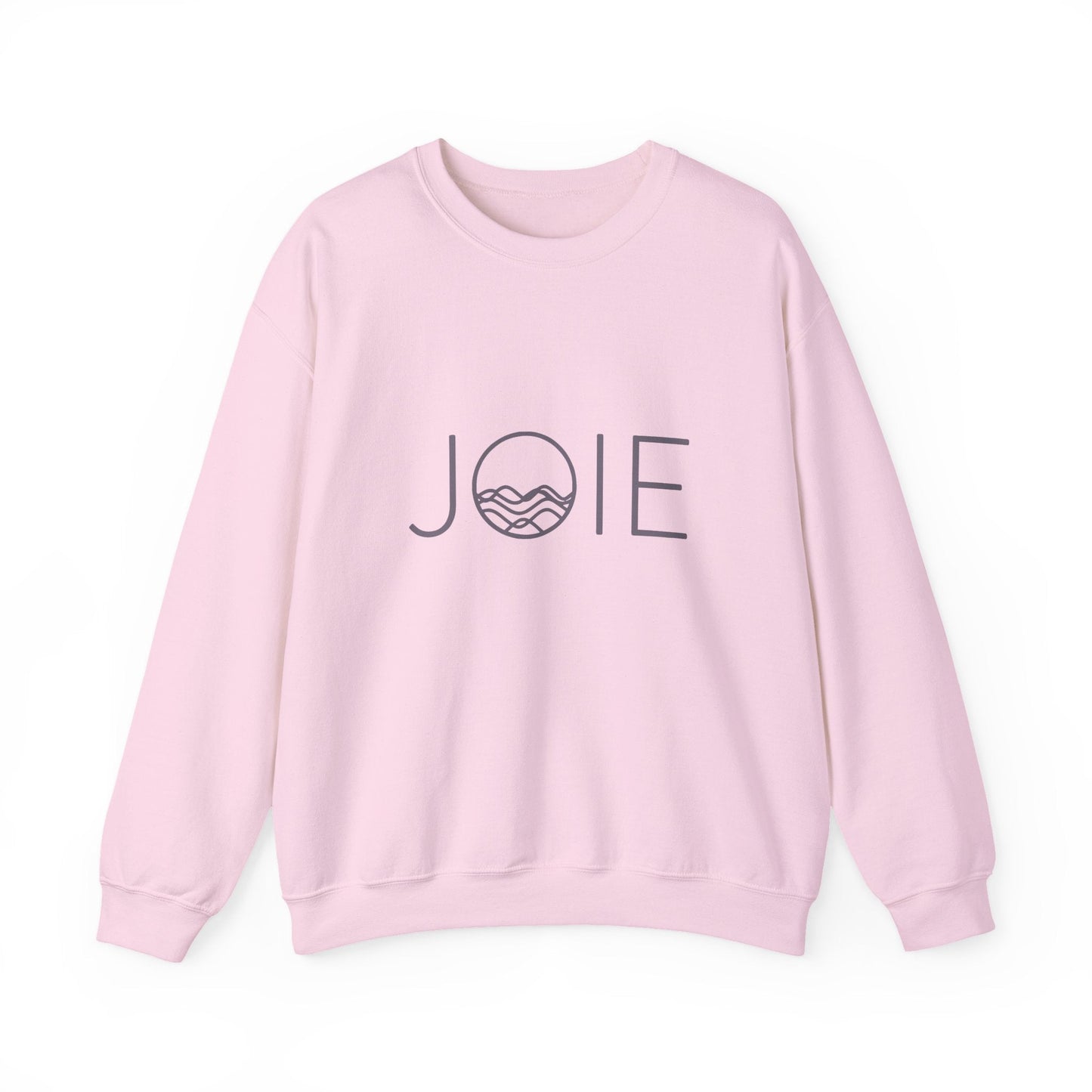 Cozy Unisex Crewneck Sweatshirt - JOIE Design, Perfect for Everyday Wear, Gifts, Chill Days, and Celebrations