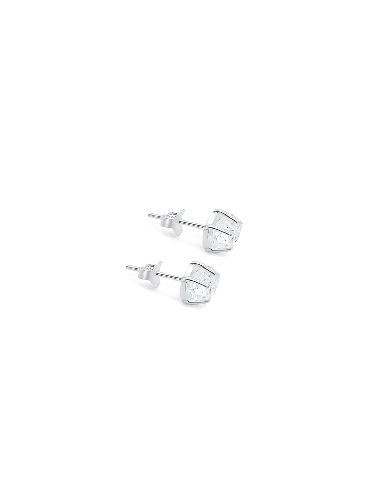 Herkimer Diamond Silver stud earrings
