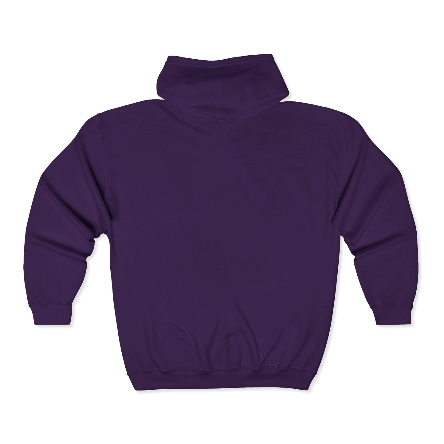 High Tide Embroidered Ocean Wave Unisex Zip Hoodie