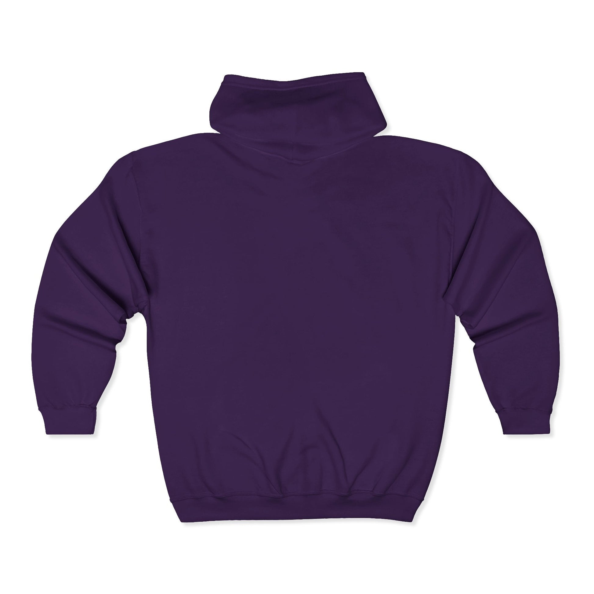 High Tide Embroidered Ocean Wave Unisex Zip Hoodie