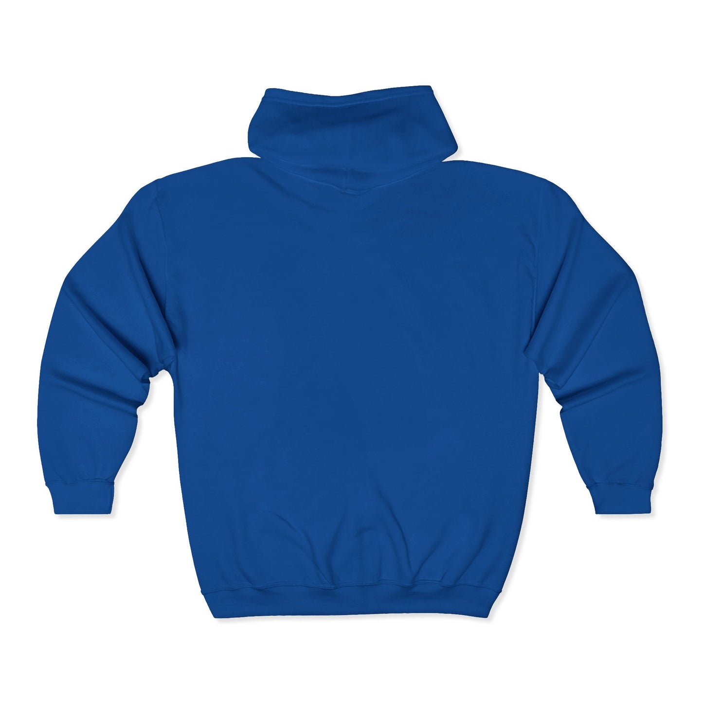 High Tide Embroidered Ocean Wave Unisex Zip Hoodie