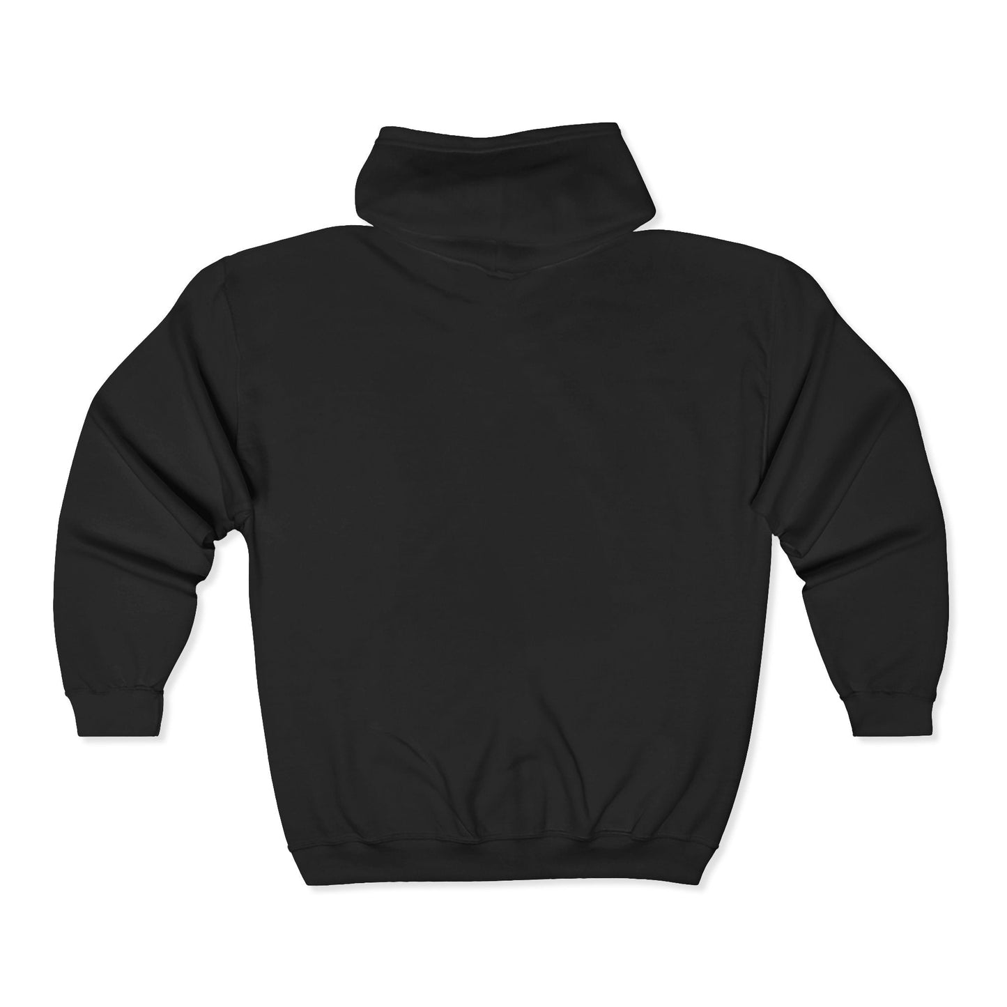 High Tide Embroidered Ocean Wave Unisex Zip Hoodie