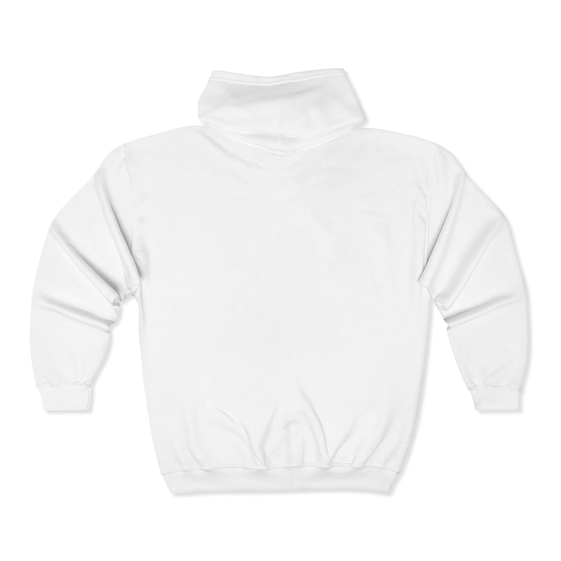 High Tide Embroidered Ocean Wave Unisex Zip Hoodie