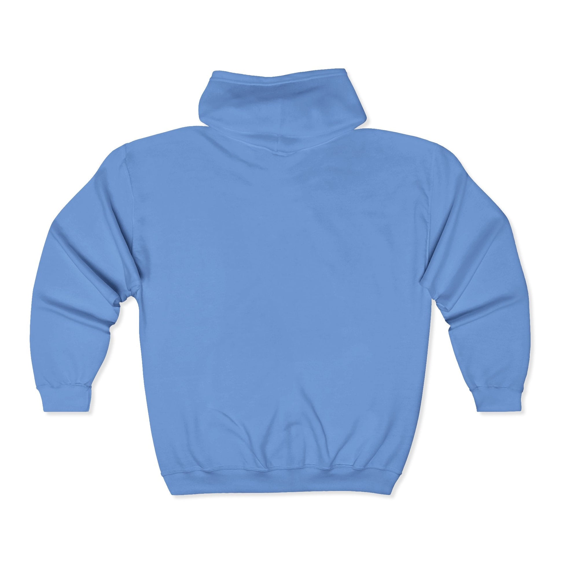 High Tide Embroidered Ocean Wave Unisex Zip Hoodie