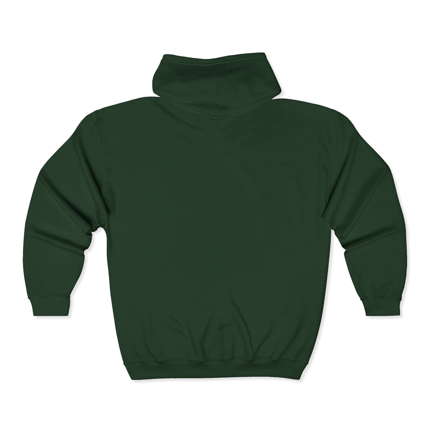 High Tide Embroidered Ocean Wave Unisex Zip Hoodie