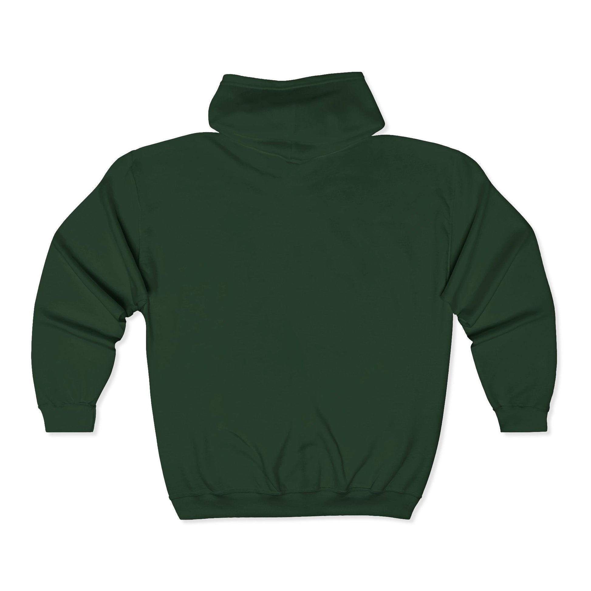 High Tide Embroidered Ocean Wave Unisex Zip Hoodie