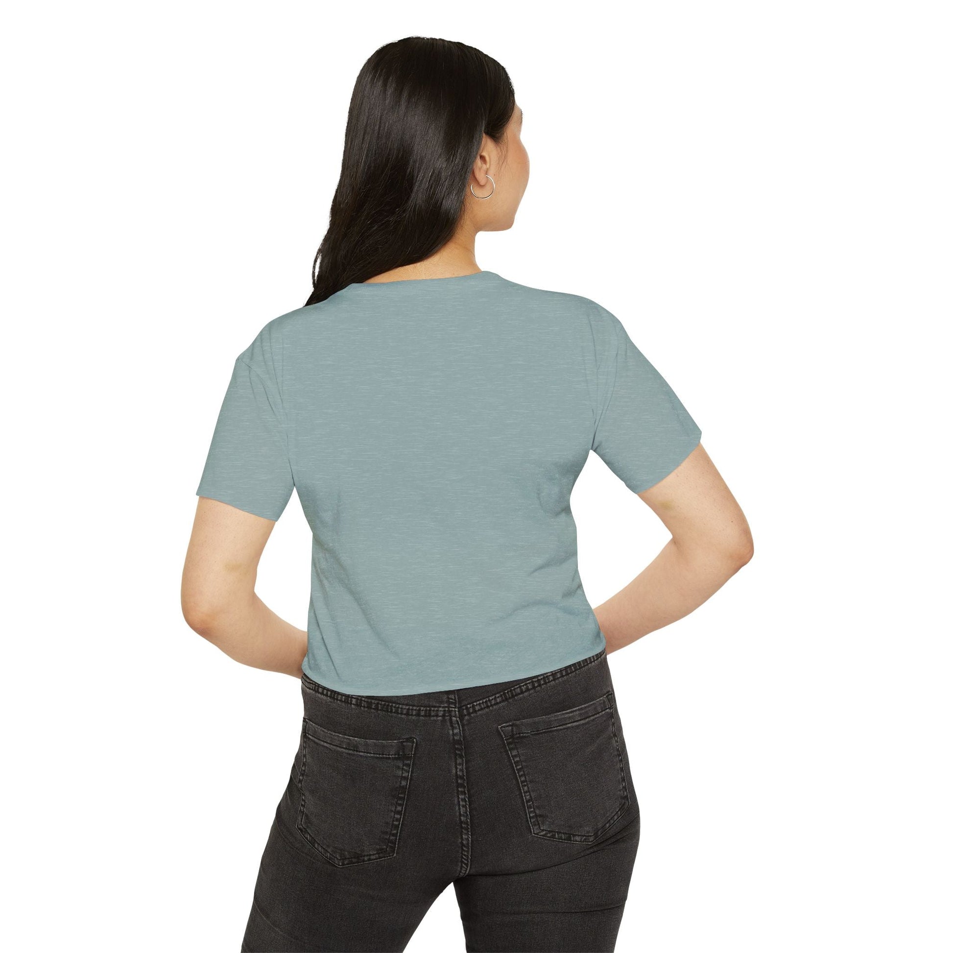 Women's Festival Crop Top - Moon Phase Design