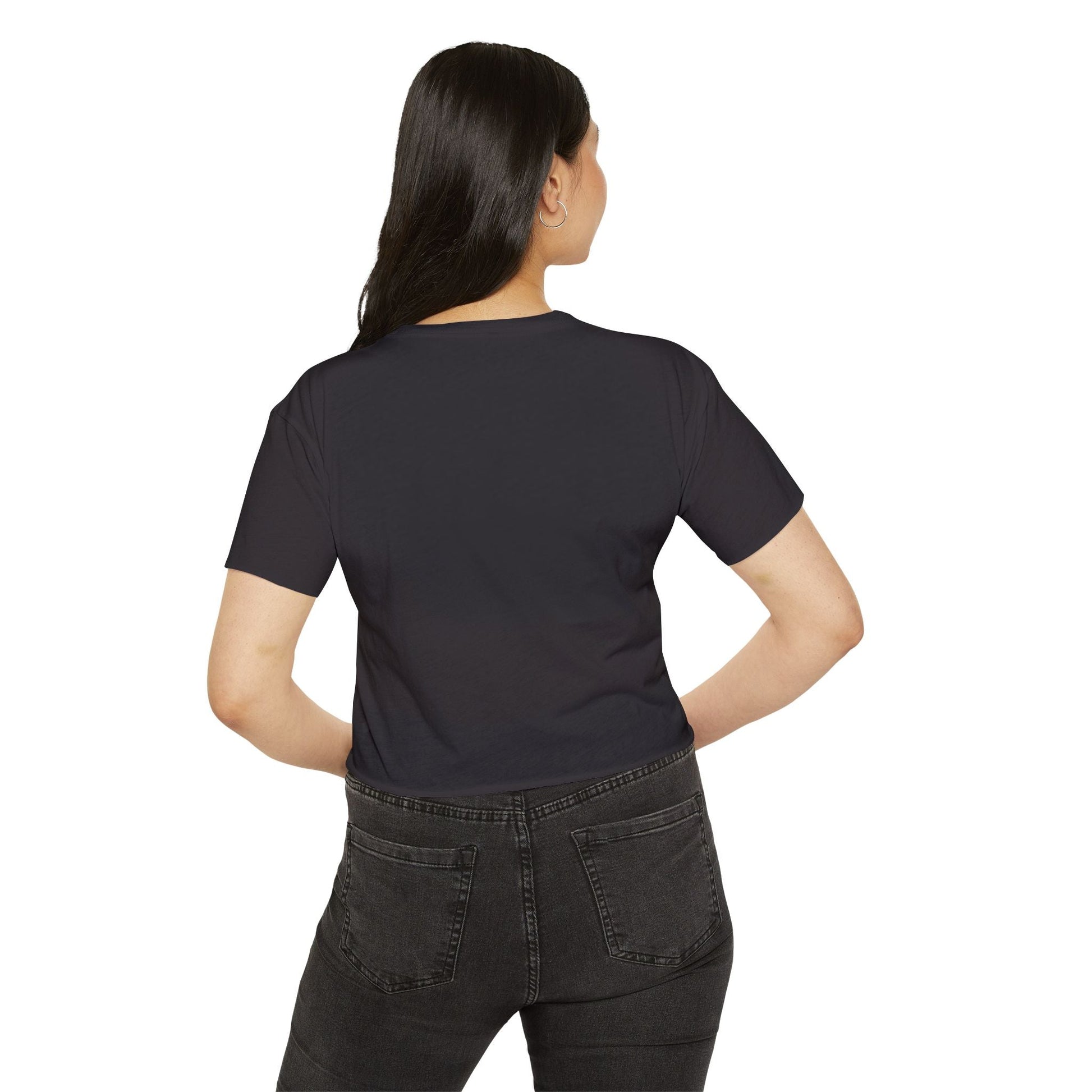 Women's Festival Crop Top - Moon Phase Design