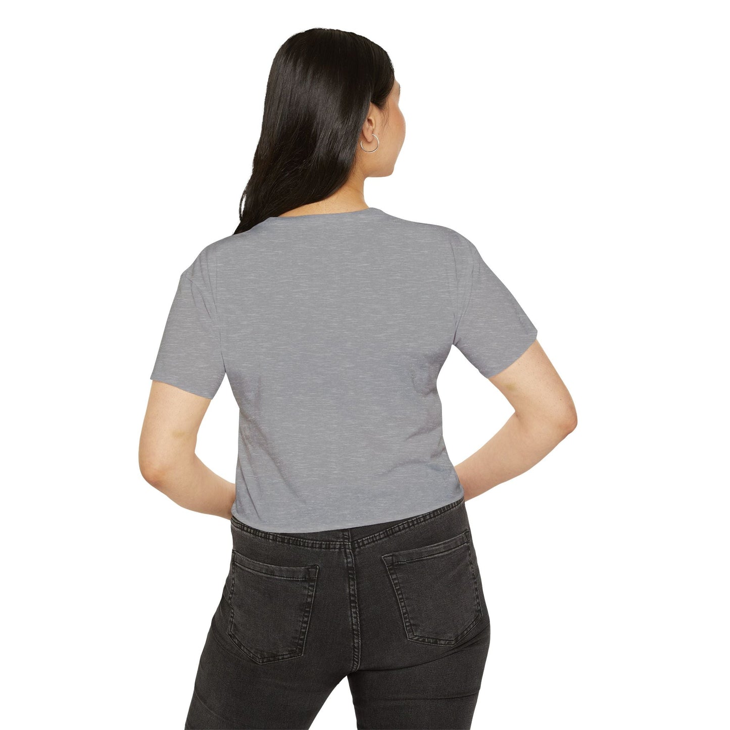 Women's Festival Crop Top - Moon Phase Design
