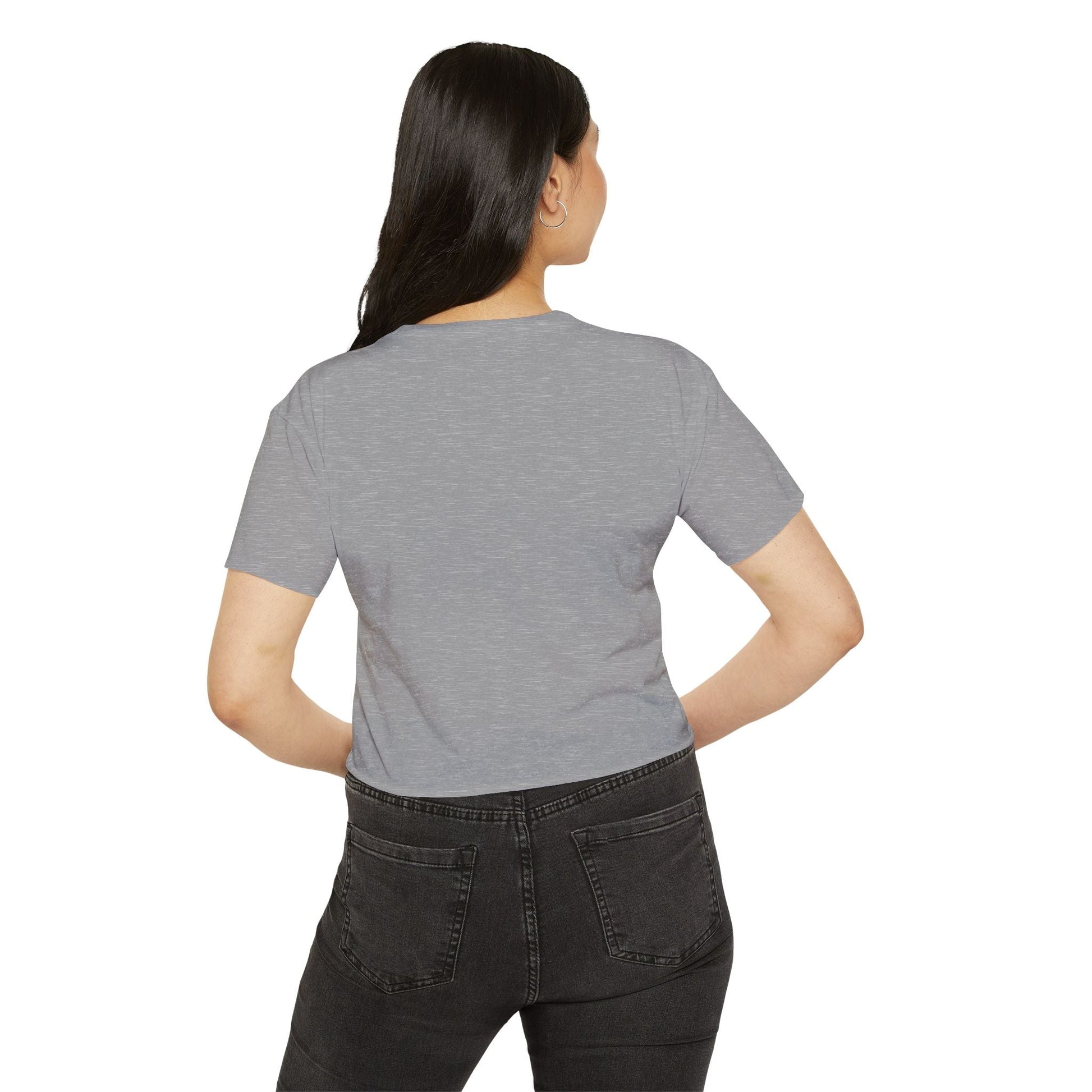 Women's Festival Crop Top - Moon Phase Design