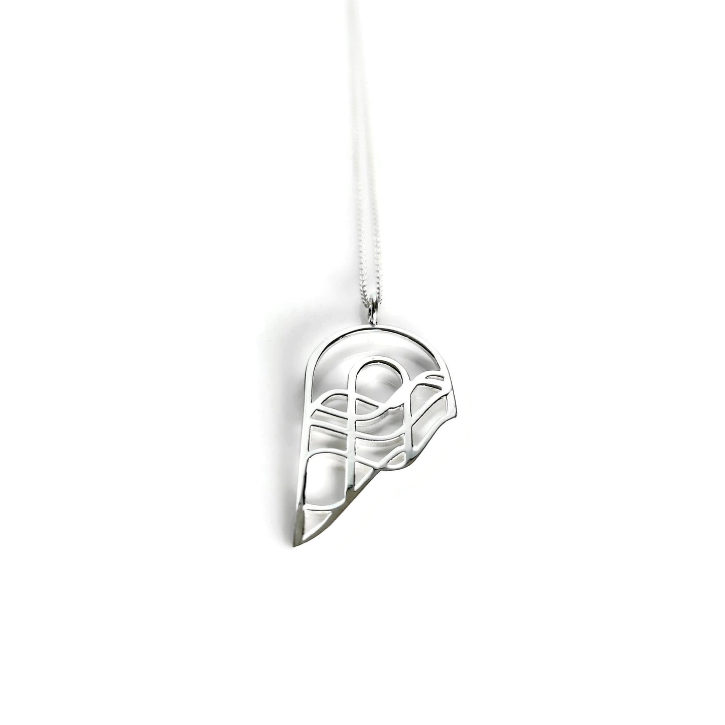 half-heart-wing-design-pendant-necklace-with-silver-chain