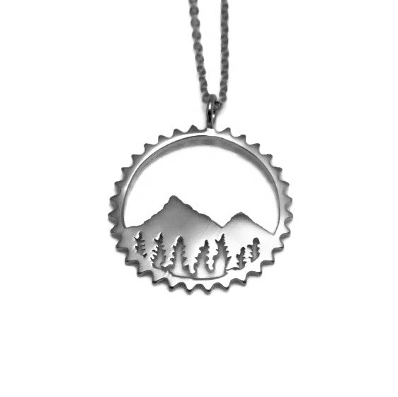 Buy Silver Mountain Pendant Mount Hoverla, Climbing Jewelry, Hiking Necklace,  Mountain Jewelry, Handmade Pendant, Dainty Pendant, Mountain Gifts Online  in India - Etsy