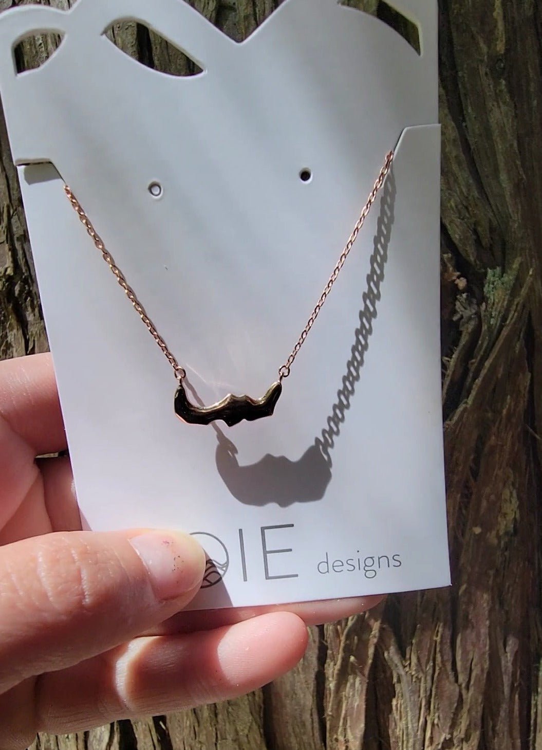 gold savary island necklace