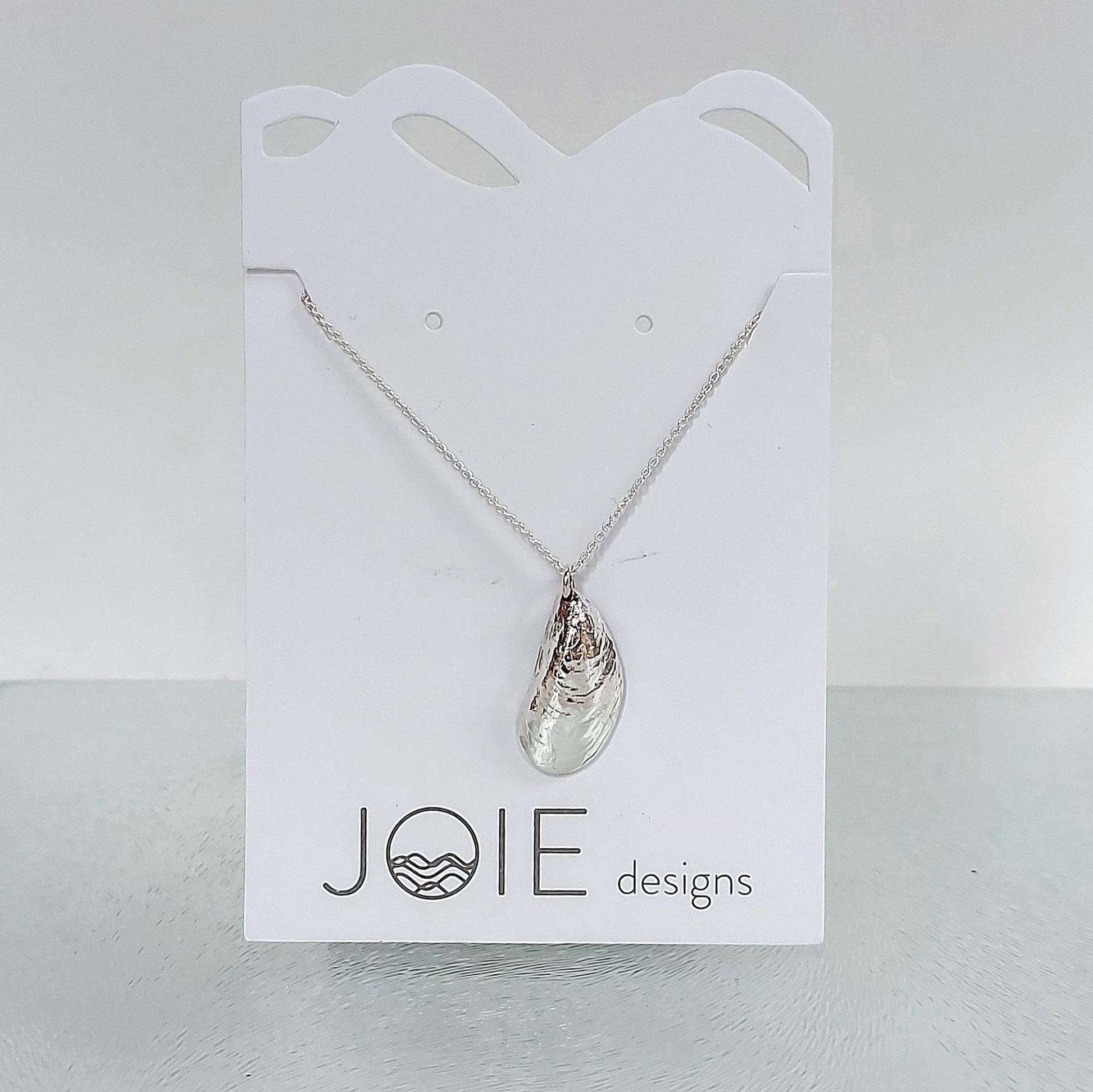 sterling silver  ocean inspired jewelry, shell necklace