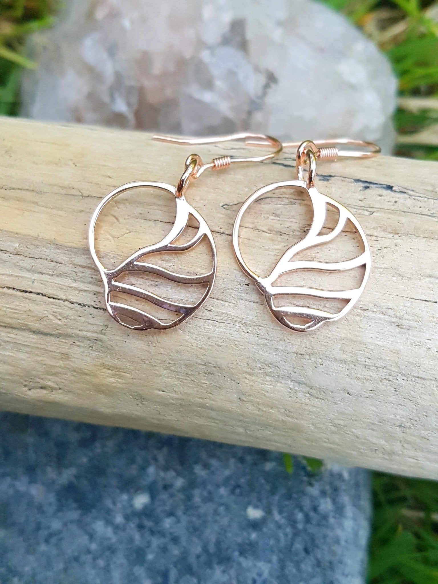 18k plated rose gold
