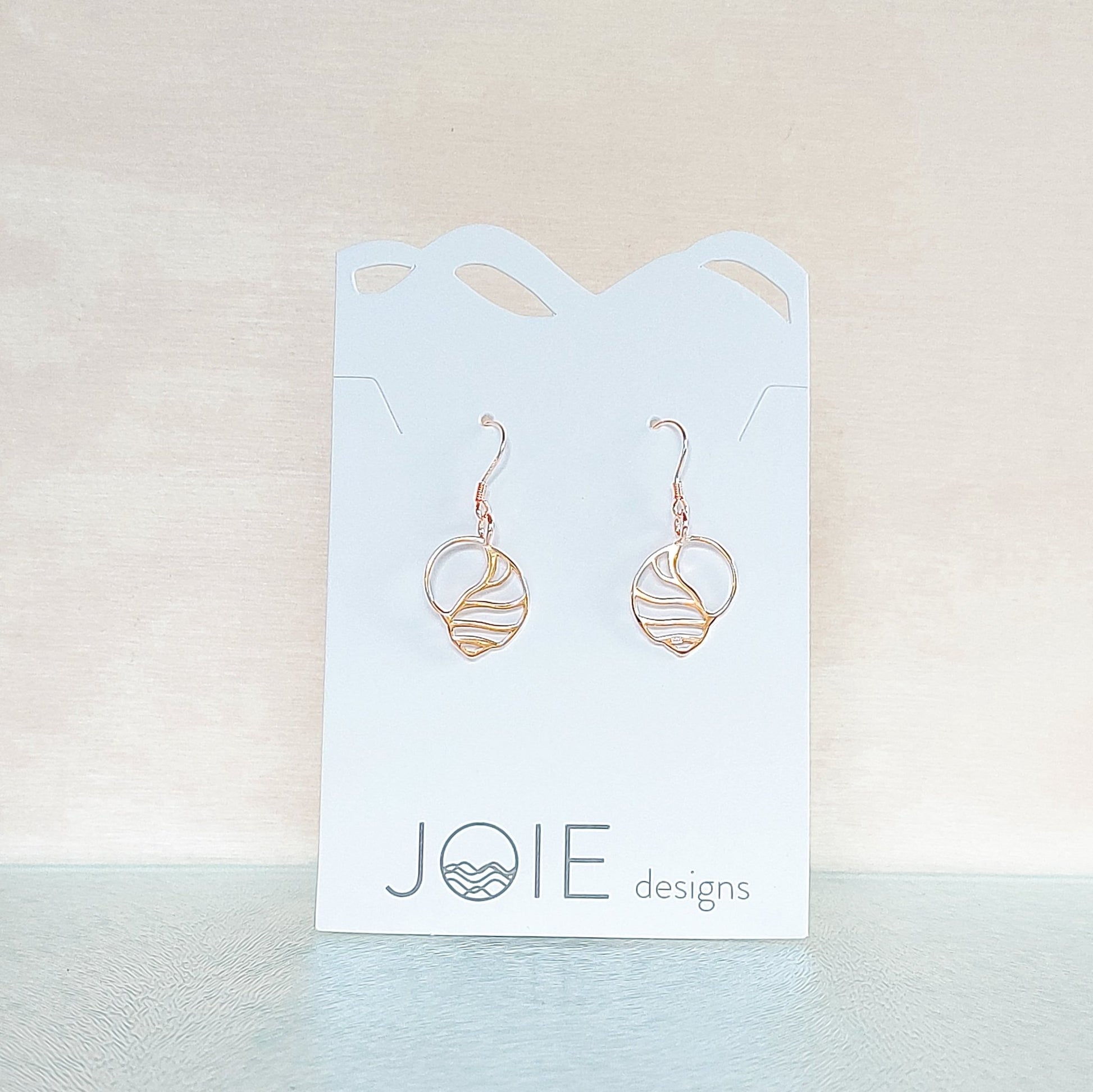18k plated rose gold